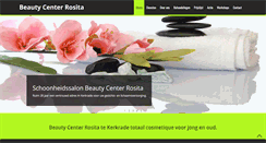 Desktop Screenshot of beauty-center-rosita.nl