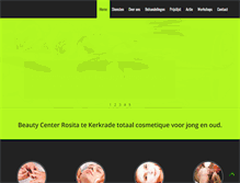 Tablet Screenshot of beauty-center-rosita.nl
